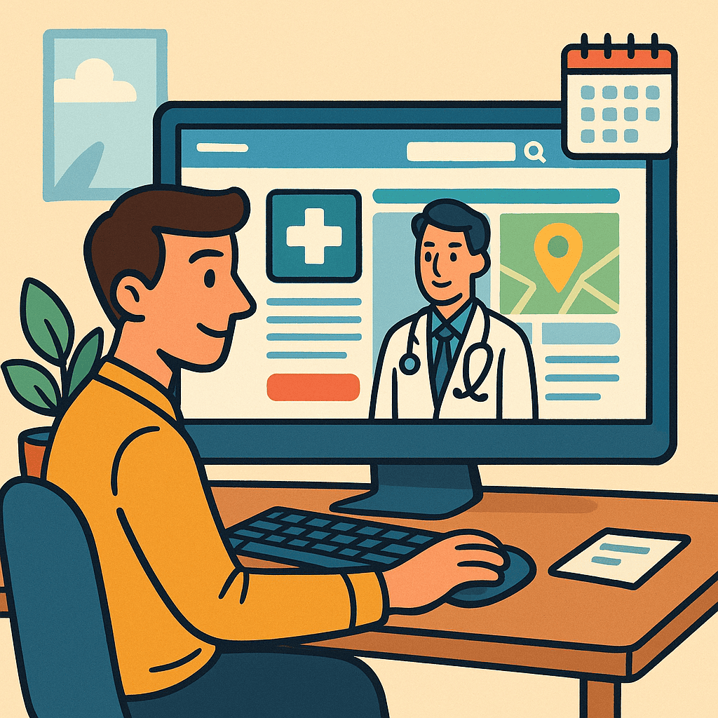 como criar um site para clínicas e consultórios médicos